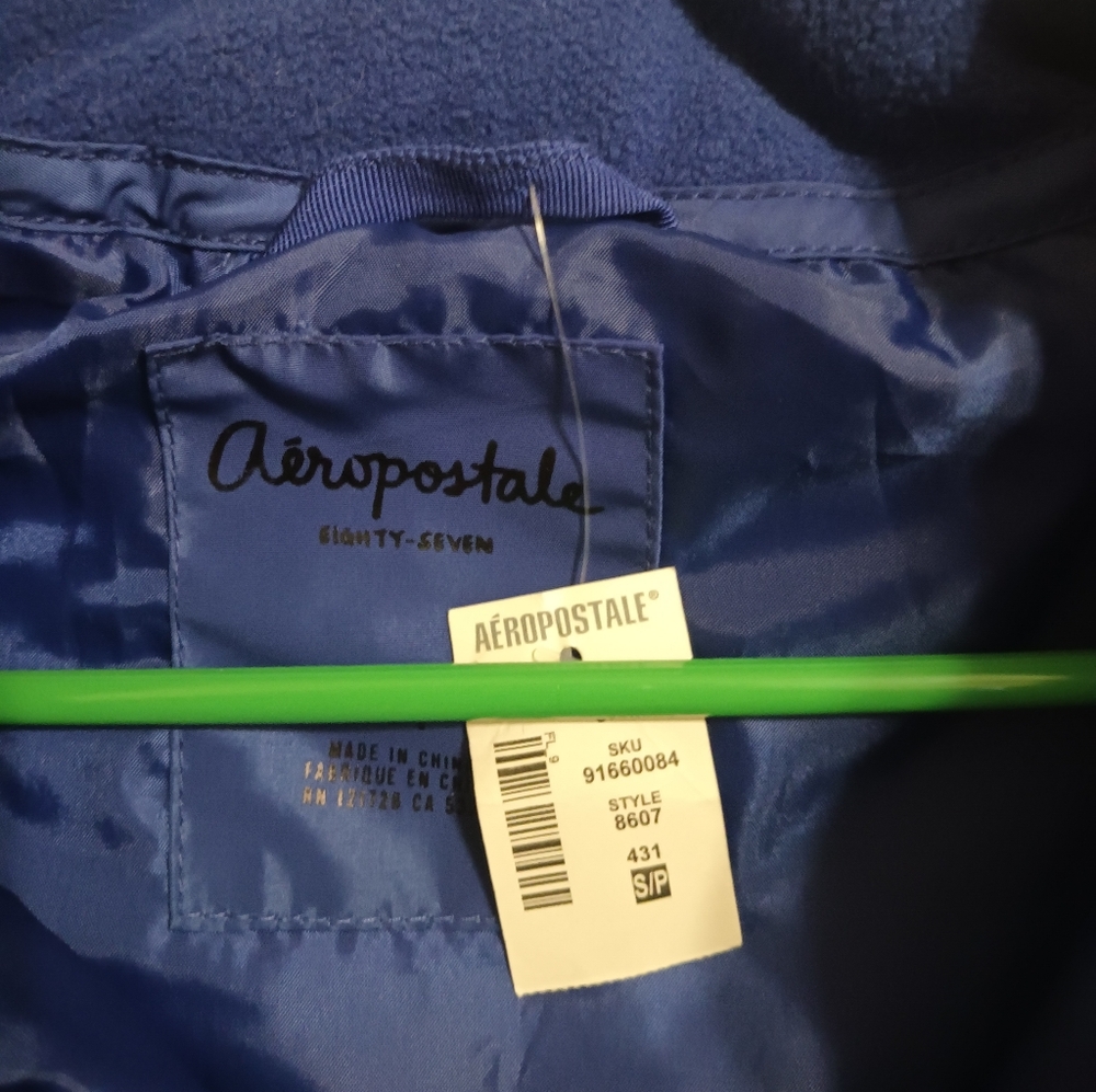 Aeropostale Royal Blue Puffer Jacket - Picture 4 of 4